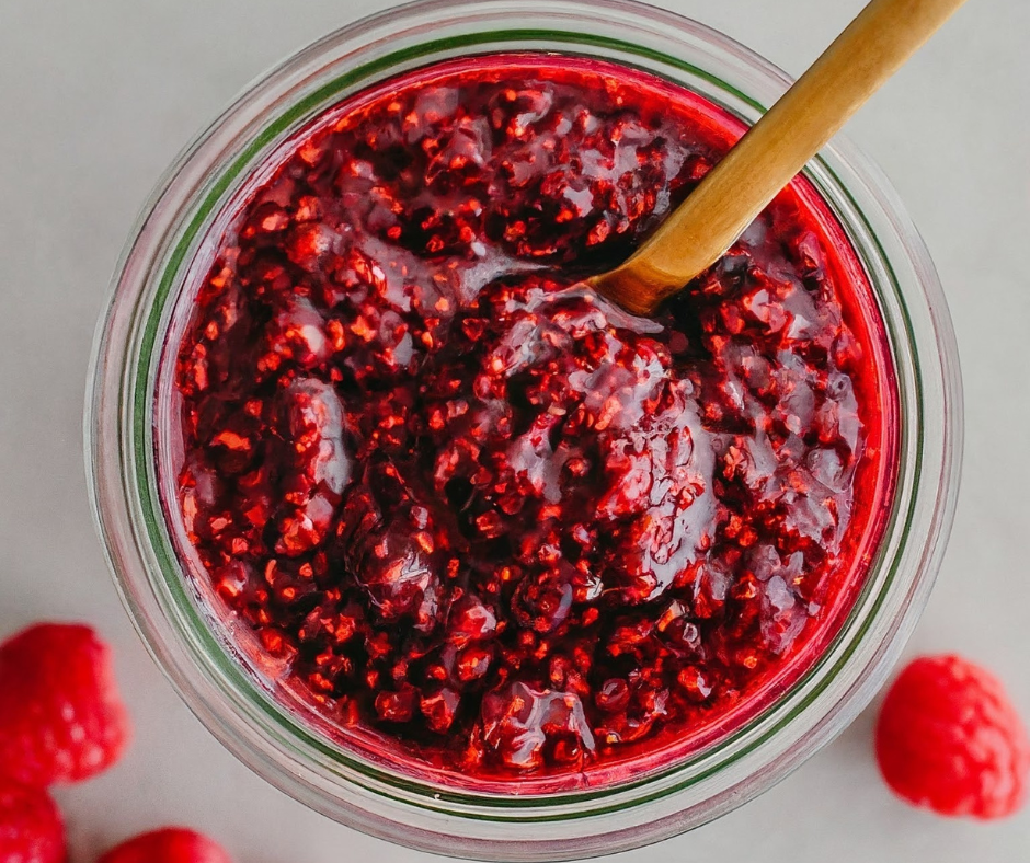 9 Himbeer-Marmelade